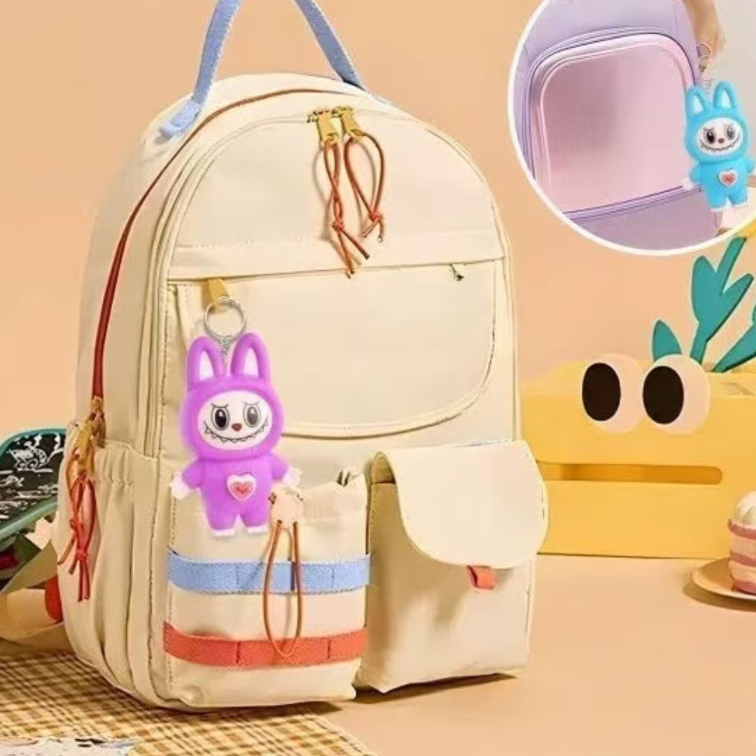 Llavero Labubu Kawaii Cambia la Cara