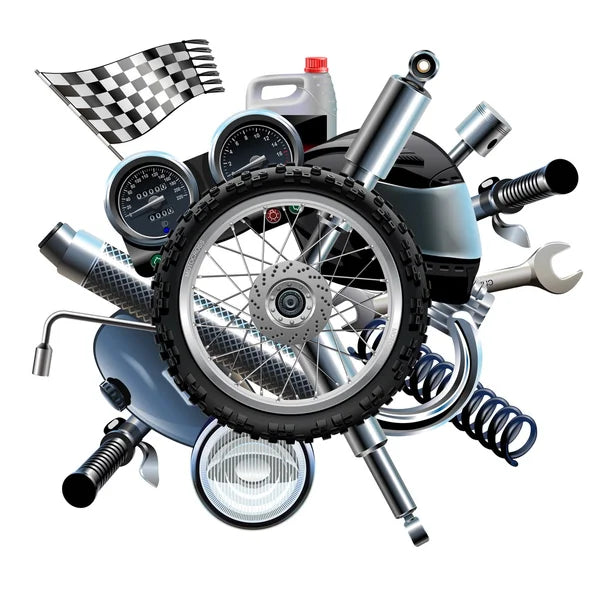 Accesorios y Repuestos para Moto, Bicicletas, Autos