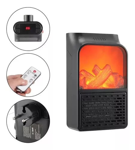 Calefactor Eléctrico Portátil Flama