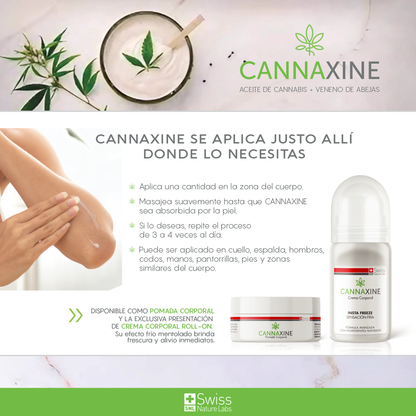 Cannaxine Pomada Alivia Dolores