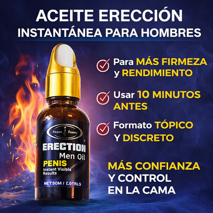Aceite Erección Instantánea 30ml