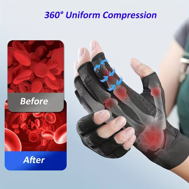 GUANTES GRIS ARTRITIS + 1 PARCHE ART