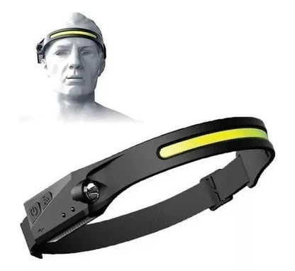 Linterna LED Cintillo Recargable