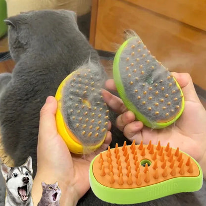 Cepillo vaporizador para  mascota