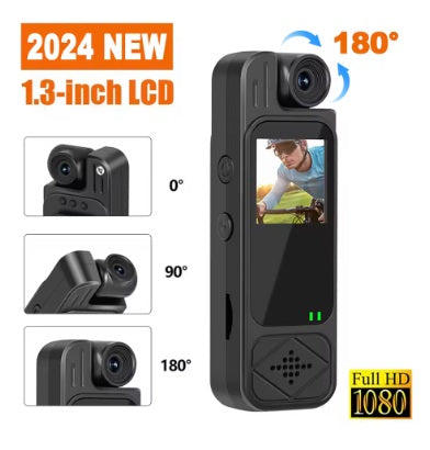 Videocámara Corporal Con Pantalla
