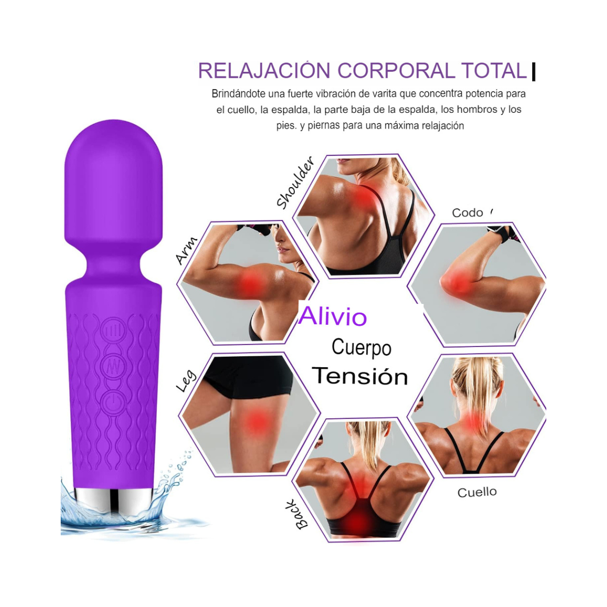 Varita Premium Vibradora Recargable